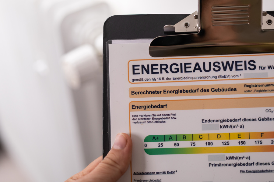 Ausschnitt aus einem Energieausweis